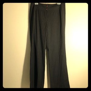 TRIBAL TROUSER DRESS PANT BROWN W/ CREAM TAN BLACK